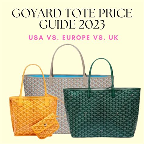 goyard limited edition bag|Goyard bag price 2022 euro.